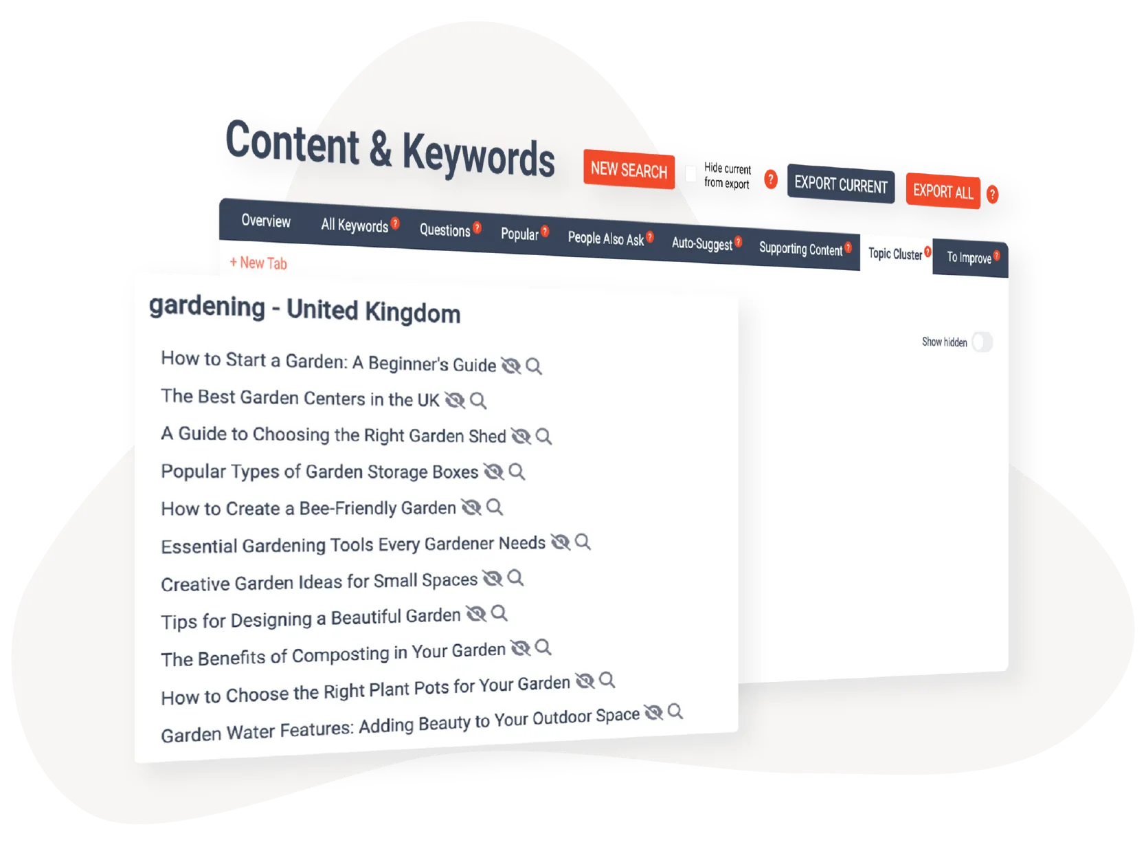 Keyword Research - Content Inspiration